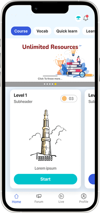 Mobile app screenshot